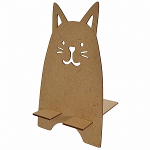 Phone holder "Black Cat"