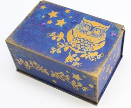 Wooden box "Owl"