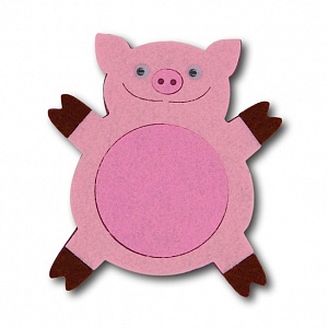 Cup pad "Piggy"