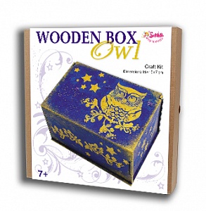Wooden box "Owl"