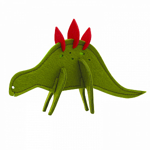 3D пазлы из фетра Мир динозавров     