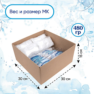 Мастер-класс для детей на 10 человек, Пасхальные яйца (голубой), Санта Лючия