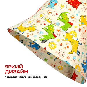 Панама детская летняя двусторонняя, Желтая, Санта Лючия