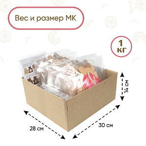 Мастер-класс для детей на 10 человек, набор для творчества, Конфетница Мишка, Санта Лючия