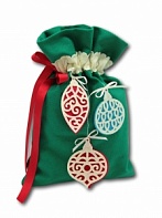 Сумки, рюкзаки, мешки и кошельки Мешок для подарков Зеленый