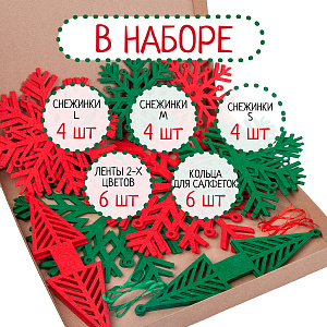 Набор для сервировки стола Новогодняя сервировка Елочка, Санта Лючия