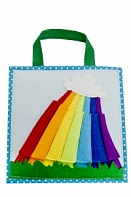Educational appliques for kids Rainbow