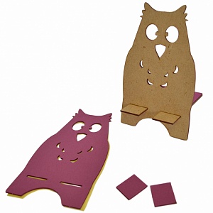 Phone holder "Owl"